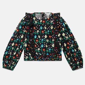 Stella McCartney- Dotty Daisies Ruffle Top